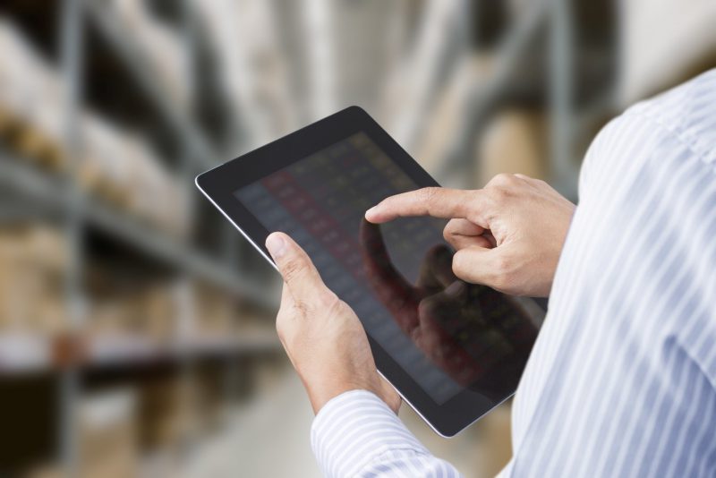 inventory control tablet warehouse
