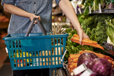 grocery stores, vegetables